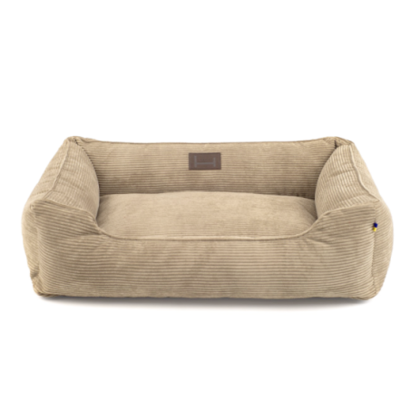 Bed for dogs and cats sand color